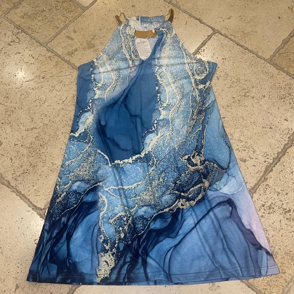 Dresses & Skirts - NWT Women's Metal Halter Sundress